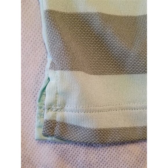 Nike Golf Dri Fit Striped Polo Shirt XL - Picture 3 of 9